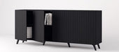 Zephira Matte Black Sideboard - LuminexFurnitureSideboard3181