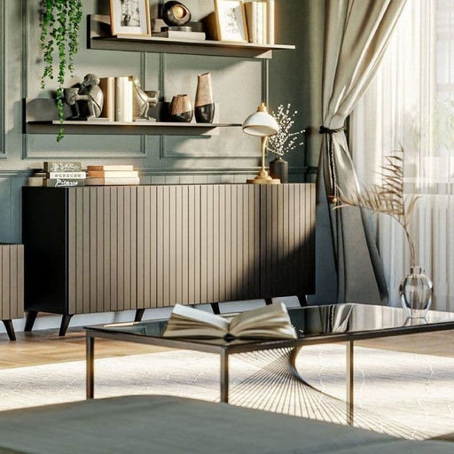 Zephira Matte Black Sideboard - LuminexFurnitureSideboard3181