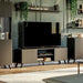 Zephira Matte Black TV Unit - LuminexFurnitureTV Unit3182