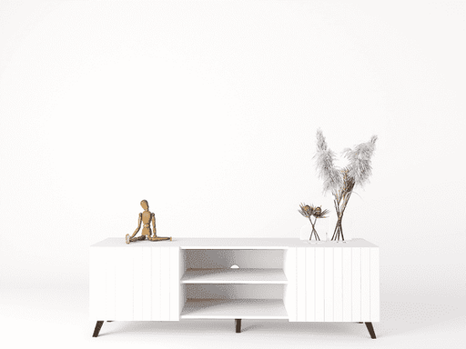 Zephira Matte White TV Unit - LuminexFurnitureTV Unit3198