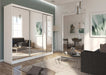 Zephyrine White Sliding Wardrobe 240cm – Mirrored Storage - Luminex FurnitureWardrobefelicity_sliding_wardrobe_white_240